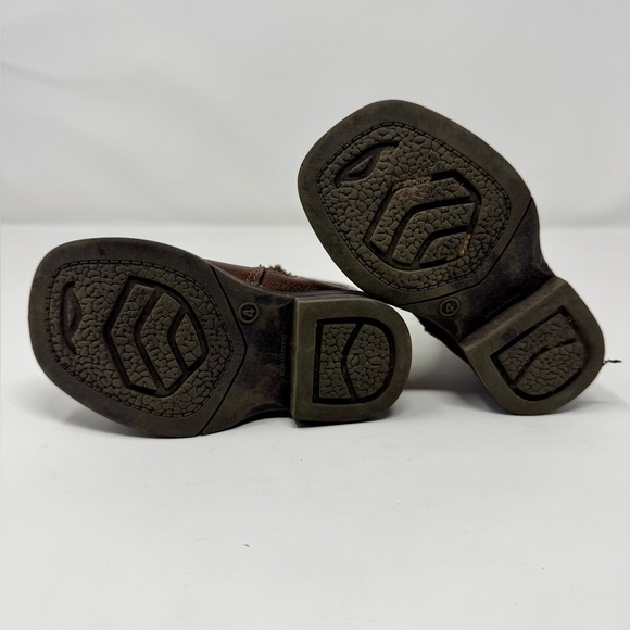 Brown and Pink Toddler Cowboy Boots - Picture 5 of 6